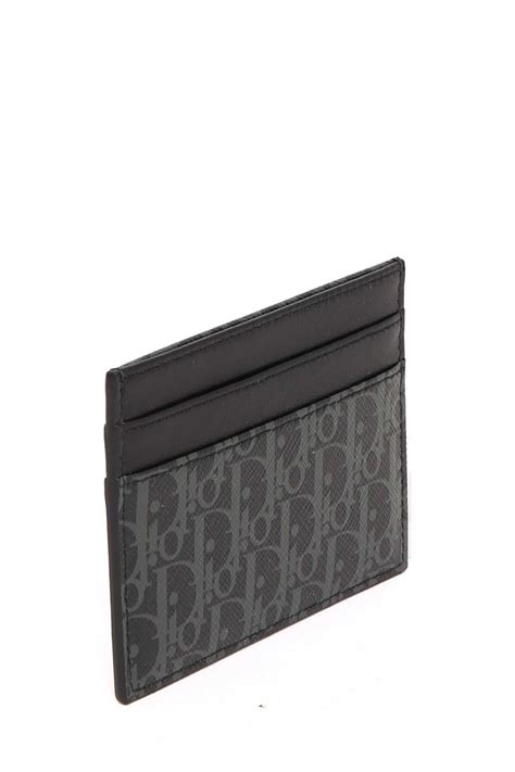 dior card holder men's|Dior canvas card holder.